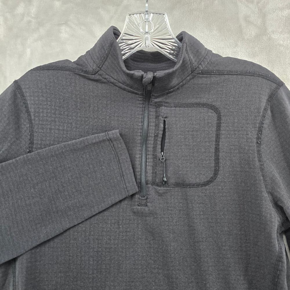 Ten Thousand Quarter Zip Pullover Mens Small Black Performance Midlayer‎